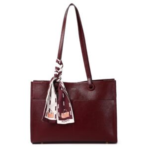 Totes bag with multiple compartments  Pu materials